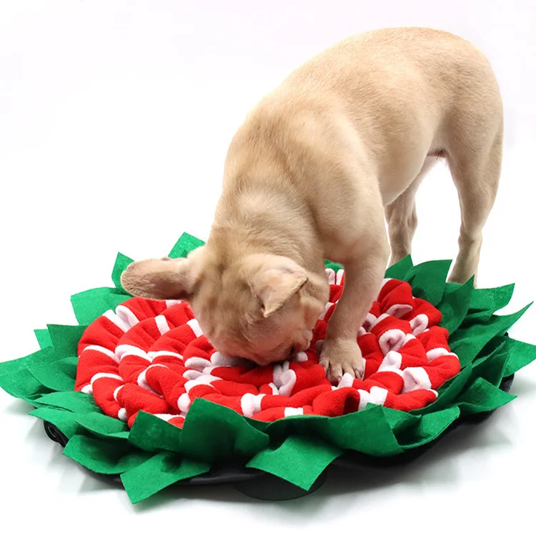 

MewooFun Dogs Feeding Puzzle Toys Dog Snuffle Mat for Dogs, Customized