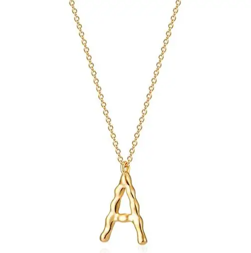 

Temperament Necklace Bamboo Personality Retro Letter Necklace for Women