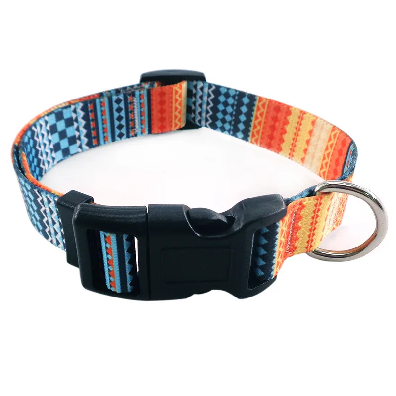 

Hot Selling Factory Wholesale Printing Dog Collars With Quick Release Buckle