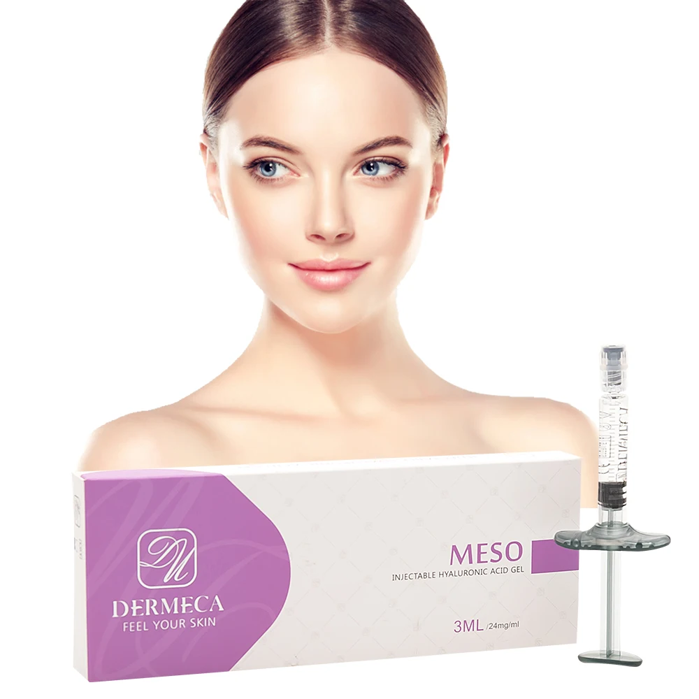

DERMECA 2ML Skinbooster HA Biorevitalization MESO 2ML, Transparent