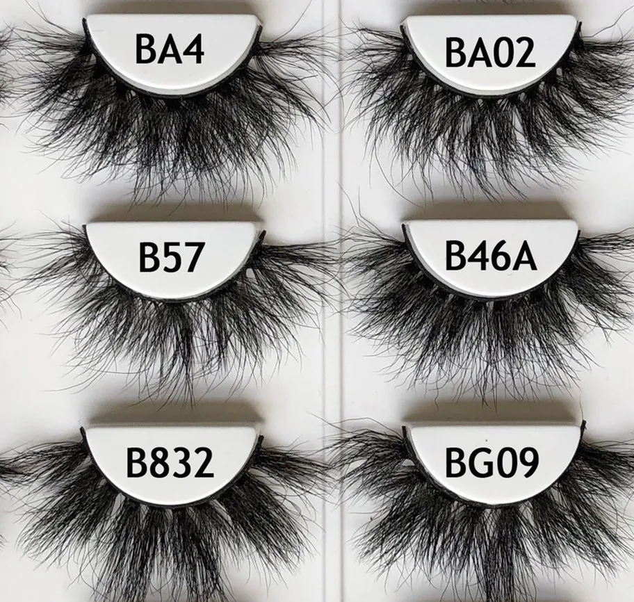 

2021 New lashes Wholesale Eyelashes 3D Faux Mink 20mm 25mm fake Silk Eyelash synthetic 3d lashes, Natural black