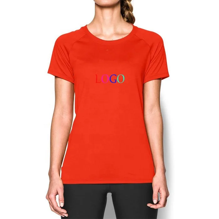 

2020 Fashion Customized Plain 100% Cotton Designer Round Neck Plus Size Women T Shirt, Customized color