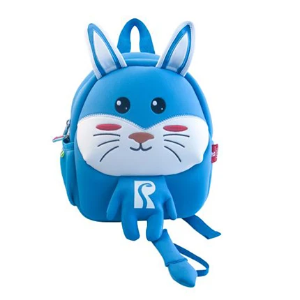 

dropshipping new arrival neoprene Anti lost backpack for kids Children Backpack aminals Kindergarten School bags for 1-4 years