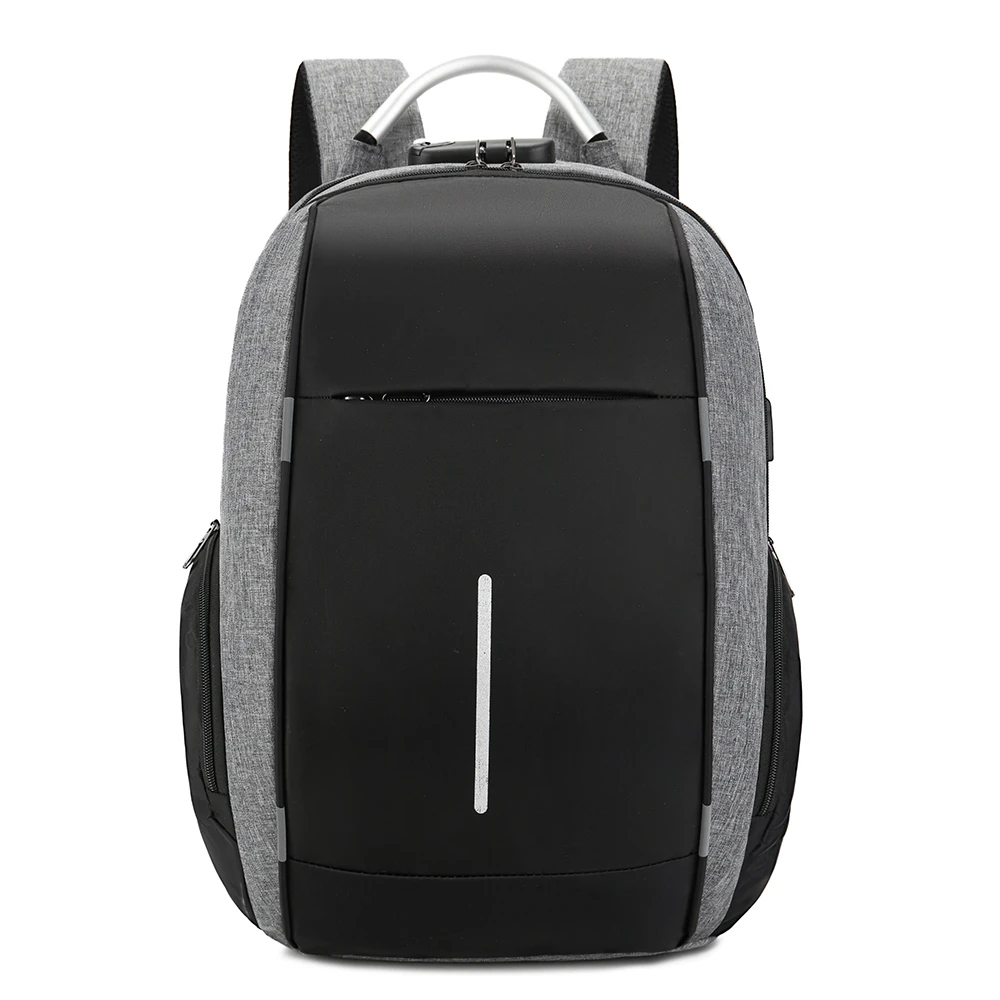 

Factory New Wholesale Business Men Custom Smart School Bags Anti Theft Fashion Laptop Backpack, Black, gray, blue