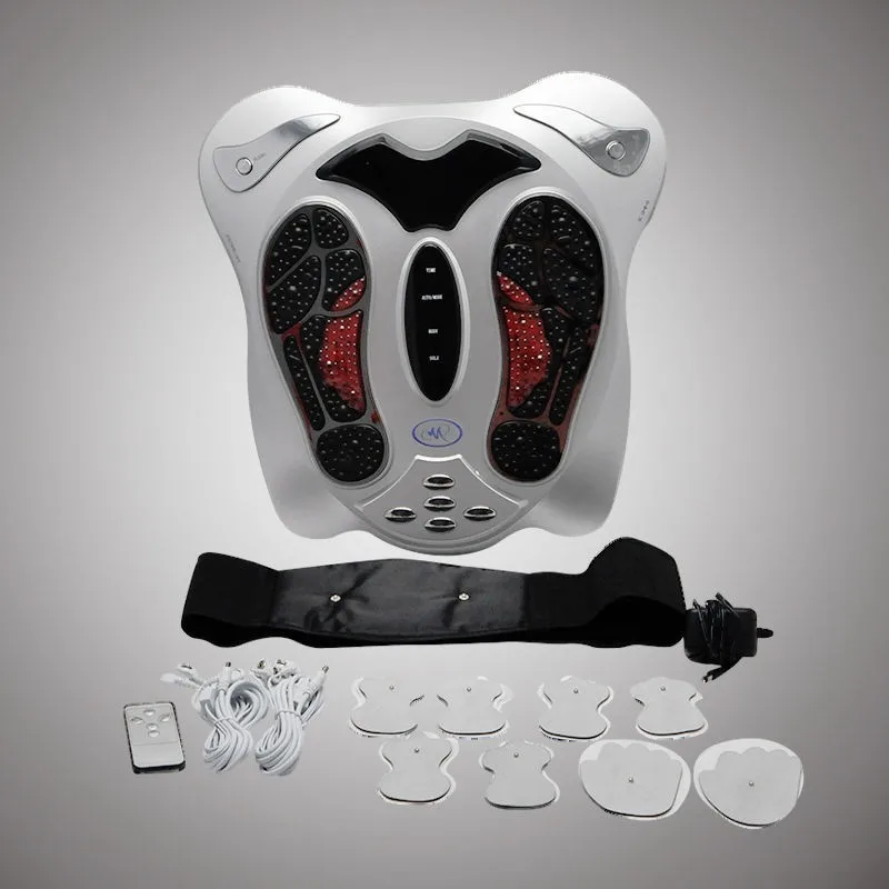 

leg body pain relief blood circulation acupuncture pulse electric foot massage machine