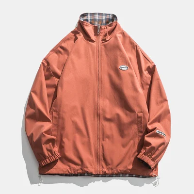 

fashion adult trend fall jacket women 2021hot seller unisex stand collar varsity jackets custom plain sport workout coach jacket, As picture