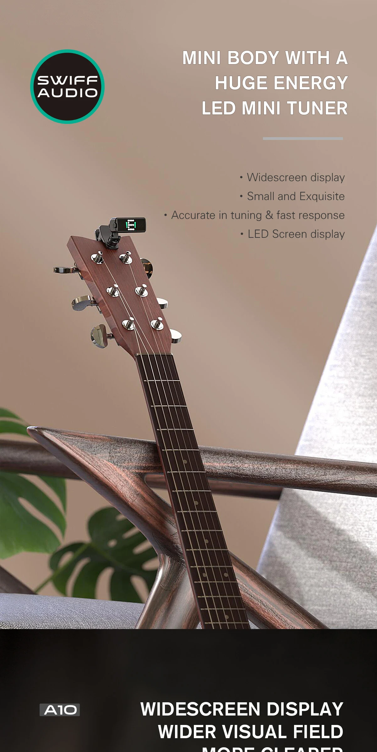 Hot Sale Adjustable Frequency Tuner Suitable For Many Musical