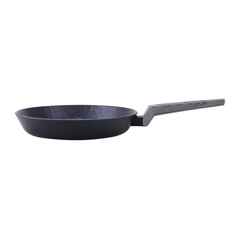 

Black FORGED Aluminum kitchen Dots Induction Bottom non stick frying pan