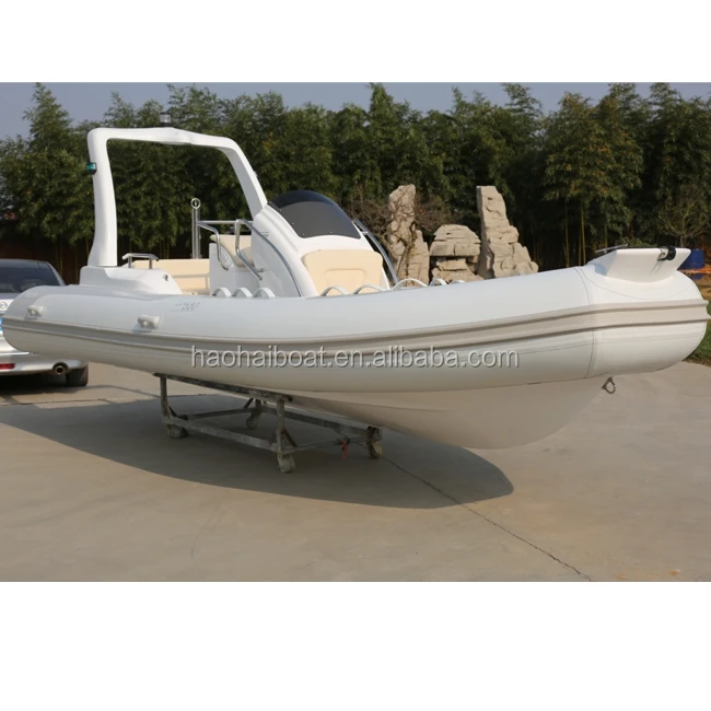 Ce 19ft Sport Rib Boat 580 Hypalon Inflatable Cheap Rib Boat Italy