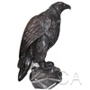 Hand carved natural marble polish eagle statue