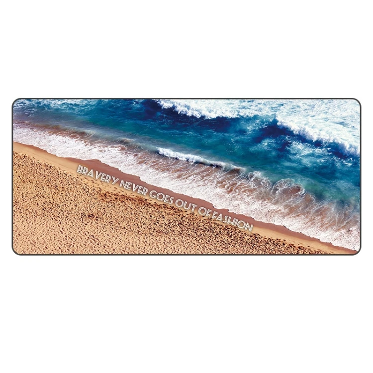 

China Manufacture  AM-DM01 Beautiful Scenery Good Quality Anti-Slip Office Mouse Pad of Big Size