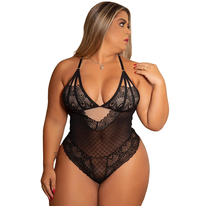 

Wholesale Sexy Ladies Lingerie Set Vendor Lace Plus Size Lingerie For Chubby Women
