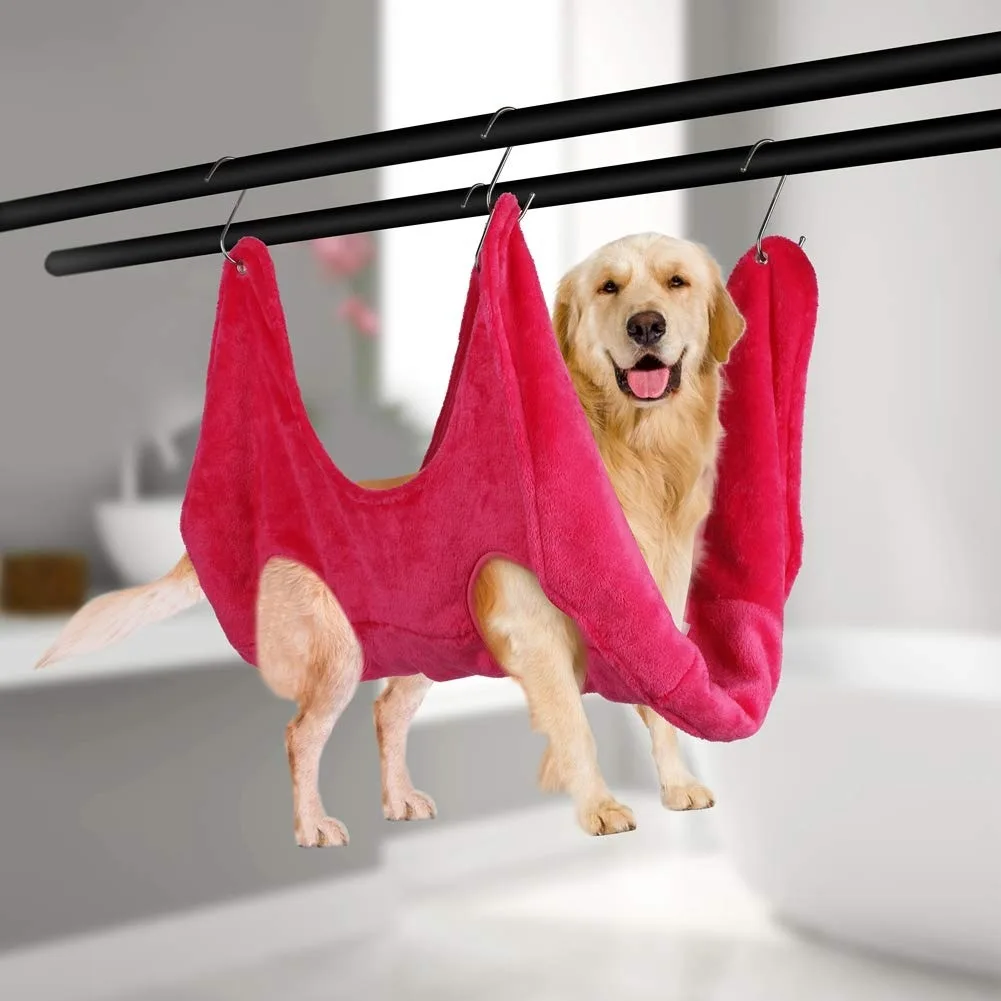 

New fashion pet hammock wholesale factory interactive play dog hammock Amazon hot sale cleaning brushed dog hammock