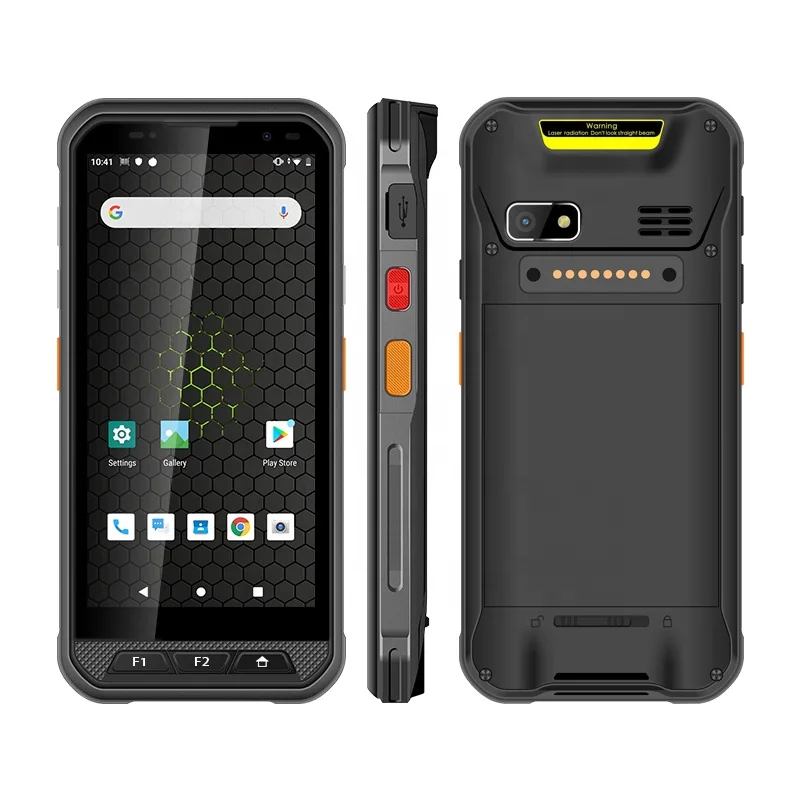 

IP67 Rugged Portable Mobile Data Collector Devices PDA Terminal Scanners 1D 2D Android 9 Handheld Barcode Scanner