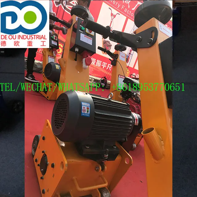 Walk Behind Professional Pavement Micromilling Machine Professional Asphalt Concrete Road