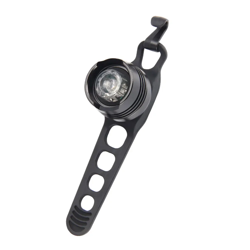 

Led Waterproof Night Riding Bicycle Warning Tail Light with Battery Hot Sale Silicone FRONT Light REAR LAMP Handlebar CN;GUA