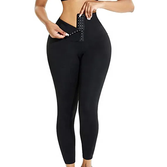 

Women's Fitness Corset Leggings Cincher Waist Trainer Gym Running Tummy Control Shaping Yoga Pants, Any pattern