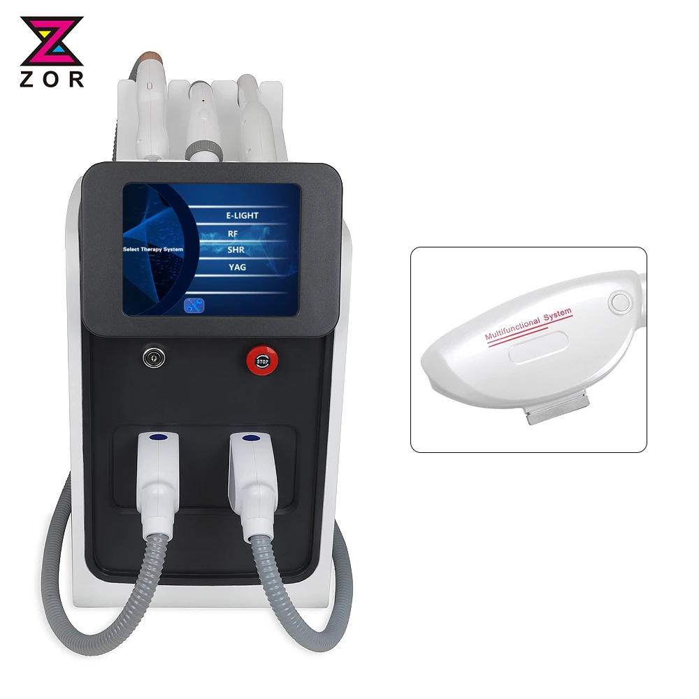 

Permanent q switch nd yag laser tattoo removal and hair removal machine