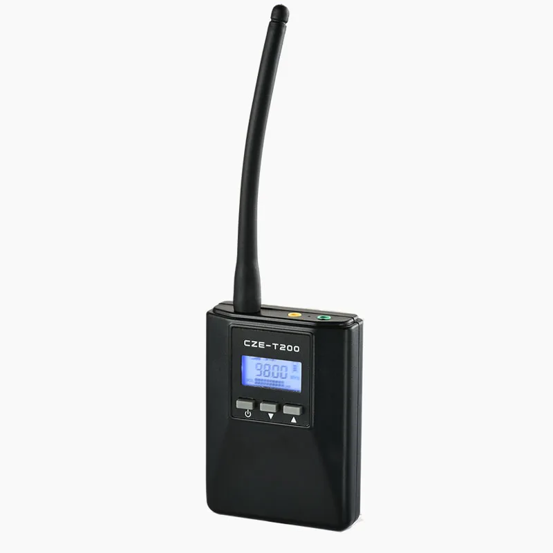 

0.2W Portable radio car wireless fm transmitter, Black