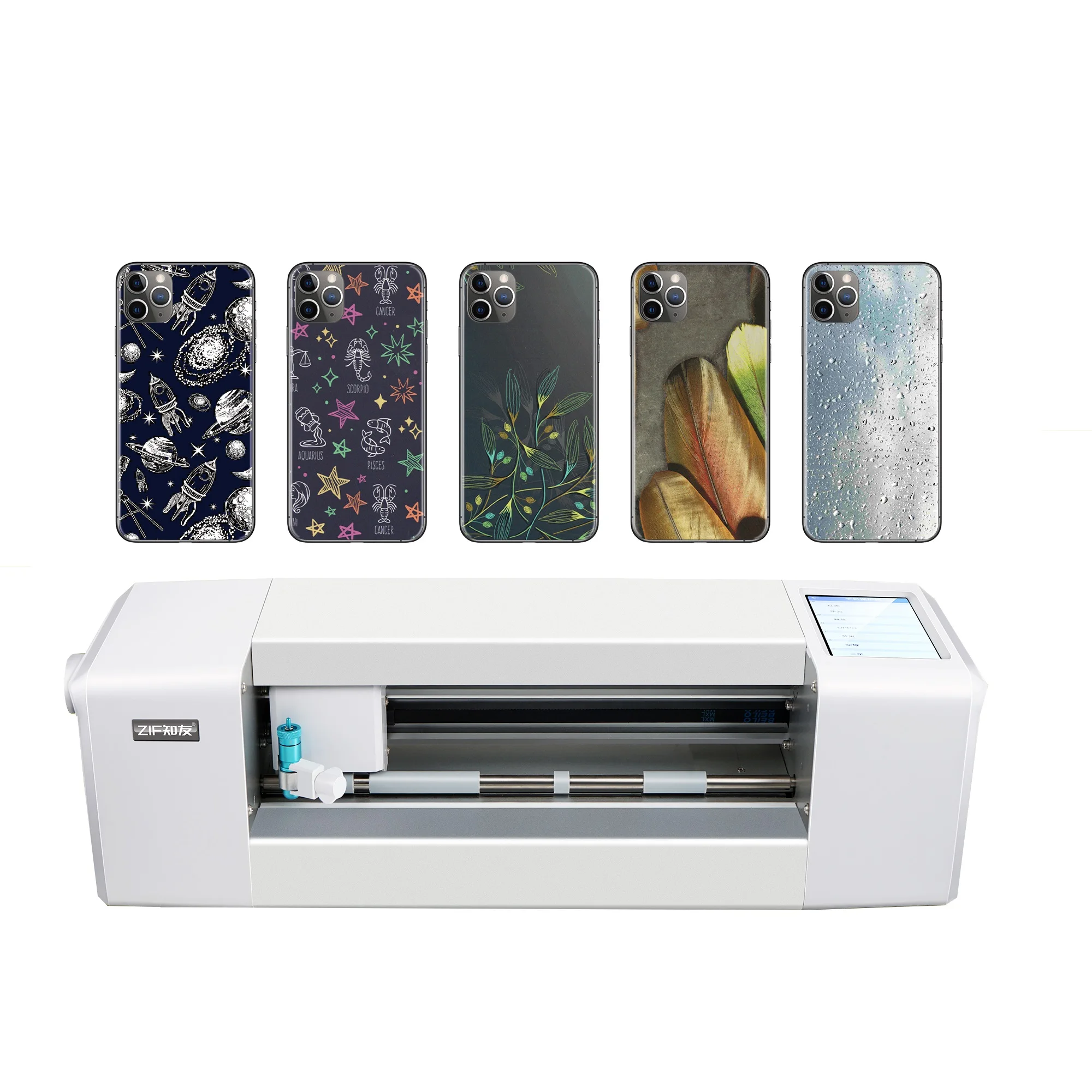 

Lcd Touch Mobile Phone Tpu Screen Protector Hydrogel Film Cutting Machine Plotter For Iphone 12 11 Samsung S21 S20