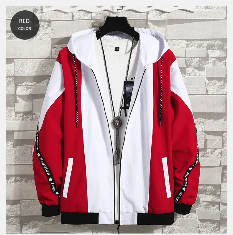 

Hot sale fashion design zip up lightweight sportswear bomber jacket windbreaker