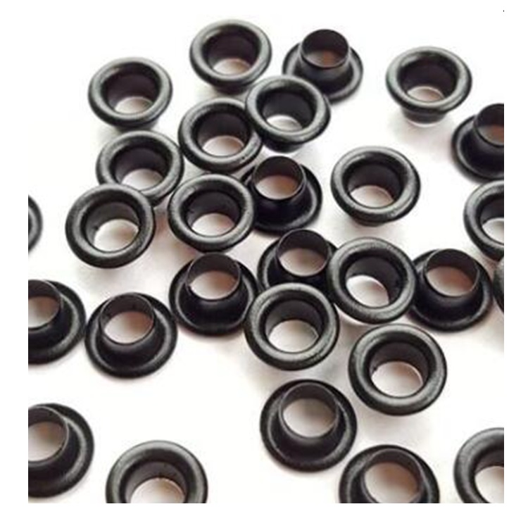 

5MM 5000PCS per pack Metal Black Rivet Eyelets with washer optional
