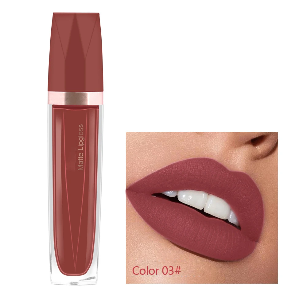 

OEM/ODM Free Sample 6 color moisturize matte lip gloss private label lip gloss custom lip gloss