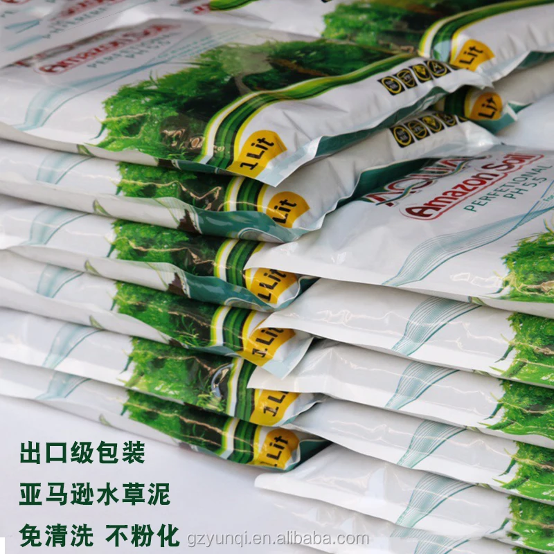 9l Aquarium Small Size Nature Black Powder Type Aqua Soil For Aquarium