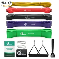 

Elastic Yoga Pilates Rubber Stretch Exercise Band Arm Back Leg Fitness thickness 0.35mm resistance band Free Shipping