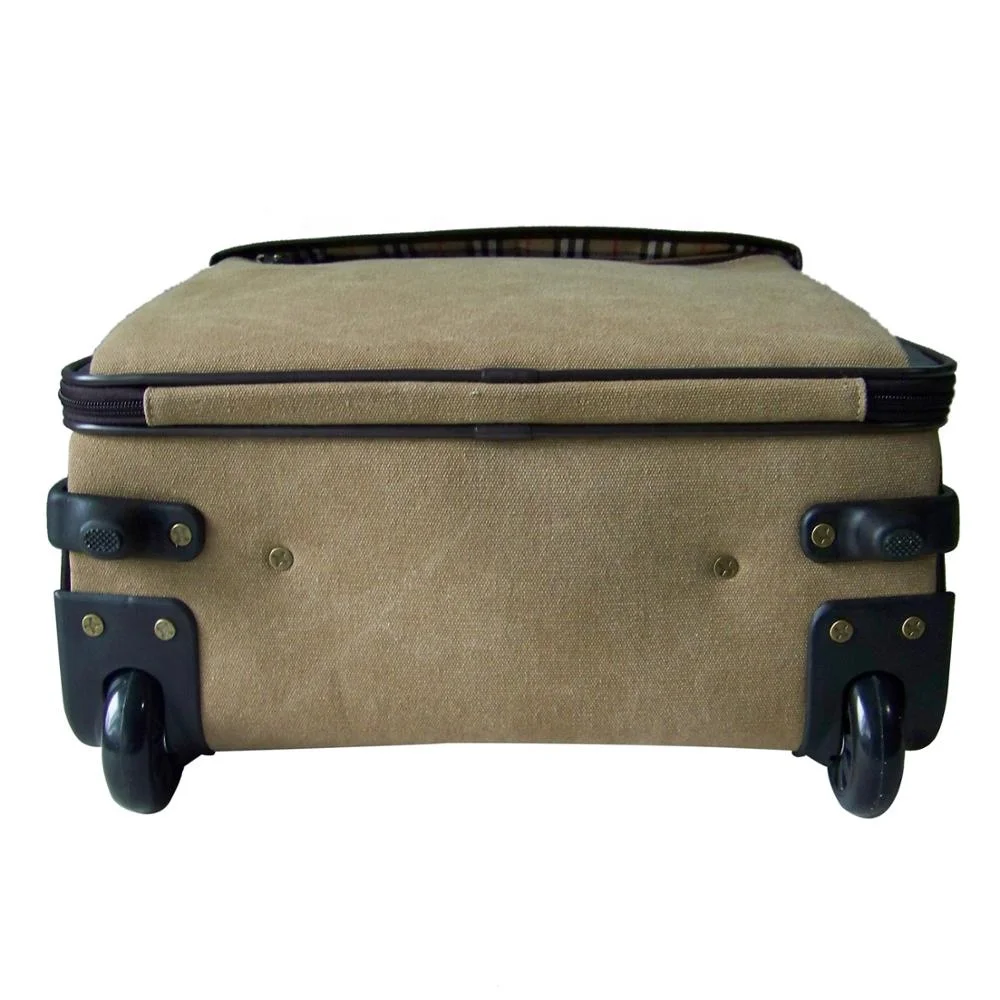 hibo 质量好的两轮旅行帆布拉杆箱