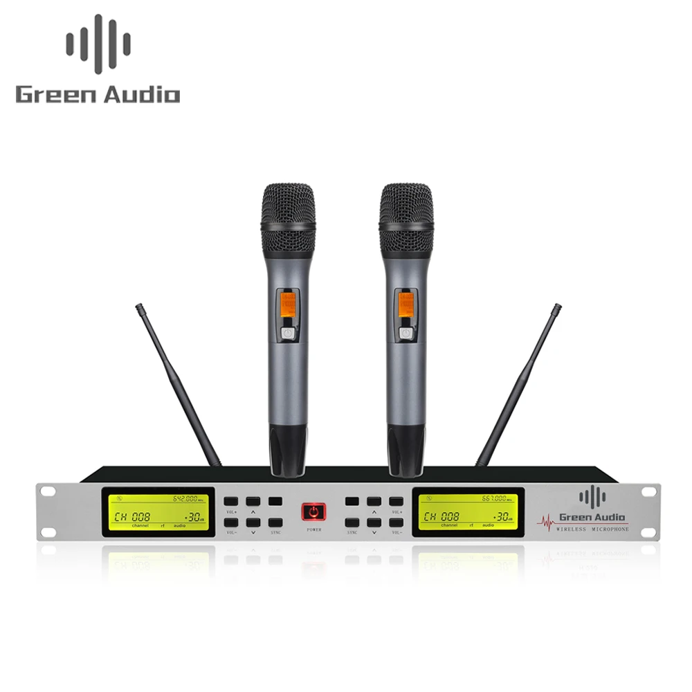 

GAW-SLX4 High Quality Diversity receiver UHF wireless microphone, Black