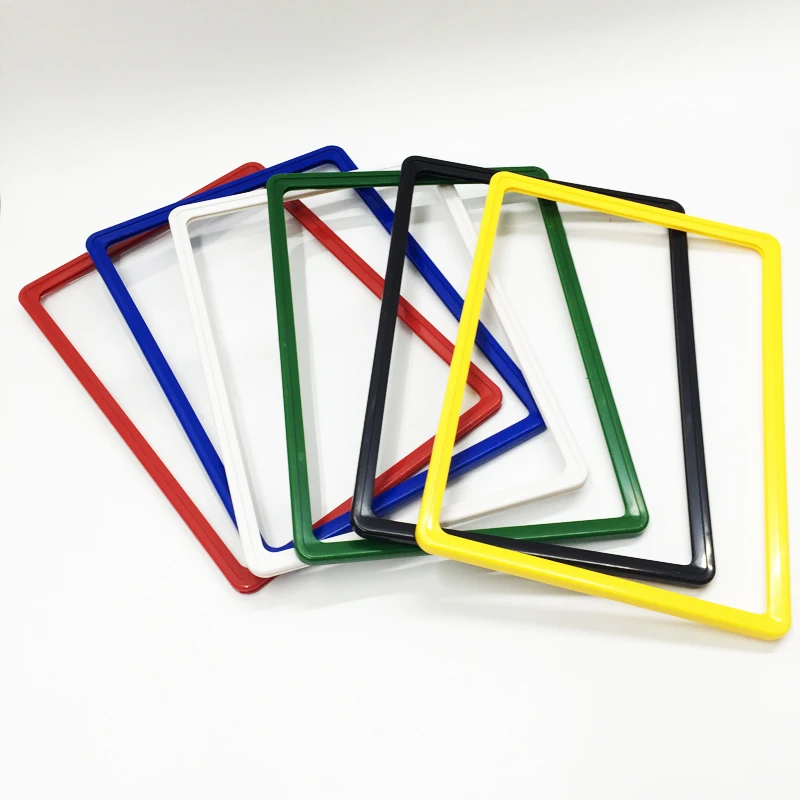 Supermarket Display Price Tag Holder Hot Sale Plastic Pop Stand with Picture Stands for Warehousing & Retail Supply