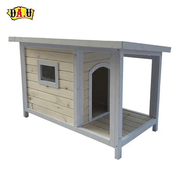 High quality flat roof wooden small dog 