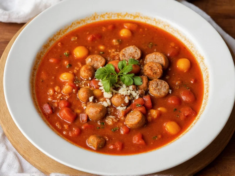 Perfect Italian Sausage Soup Recipe in 45 Minutes