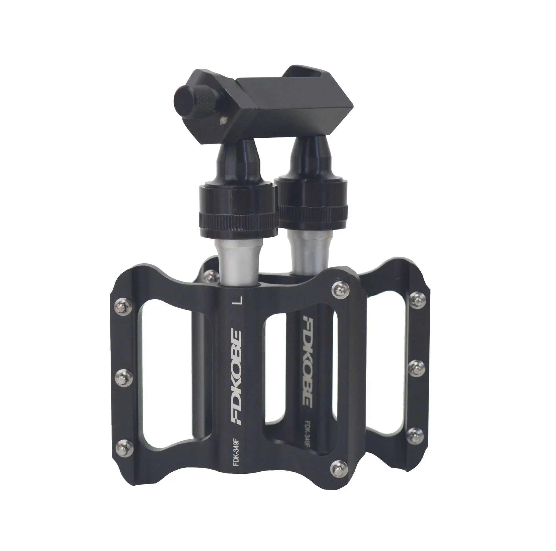 

Quick release pedal CNC rainproof sealed bearing pedal mountain road bike aluminum alloy bicycle pedal, Black