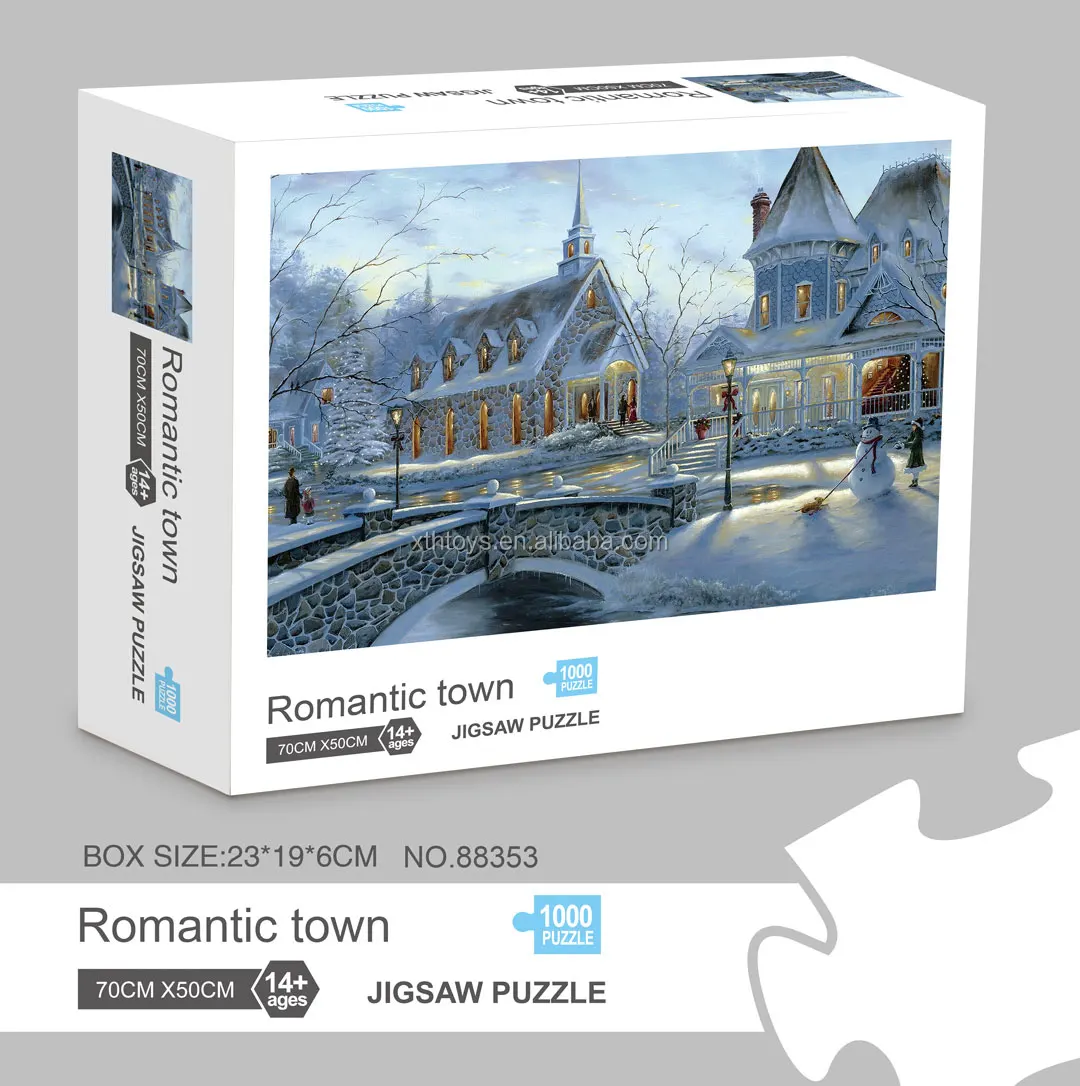 1000 Piece Puzzles For Kids Adults Premium Quality Recycled Material Jigsaw Puzzle Family Puzzles Hot Sale Amazon Buy Top Sale Jigsaw Puzzle Paper Famous European Paintings 1000 Pcs Diy Puzzle Toy 1000