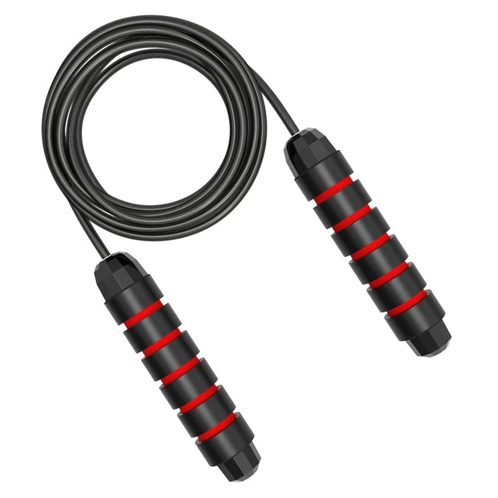 

Tangle-Free Rapid Speed Jumping Rope Cable with Ball Bearings for Women, Men, and Kids, Multi