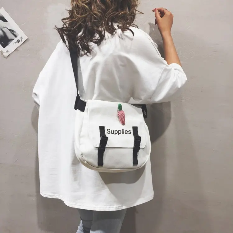 

Custom 2021 fashion single shoulder cotton bag, Any color from our color card