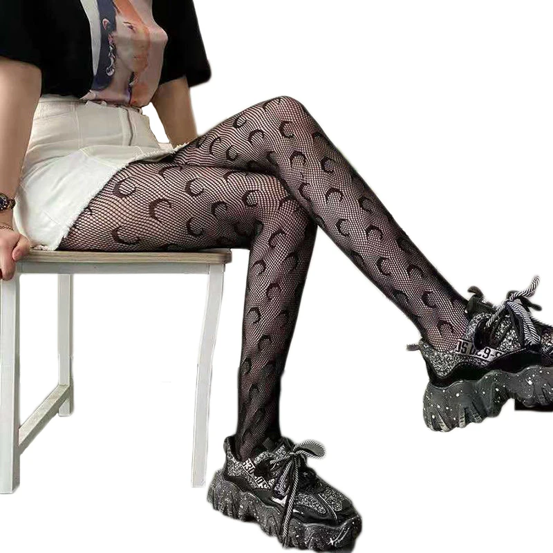 

Collant Luxury Print Logo Charm Women Pantyhose Tights Silk Sexy Fishnet Thigh High Gg Stockings Pantyhose Tights