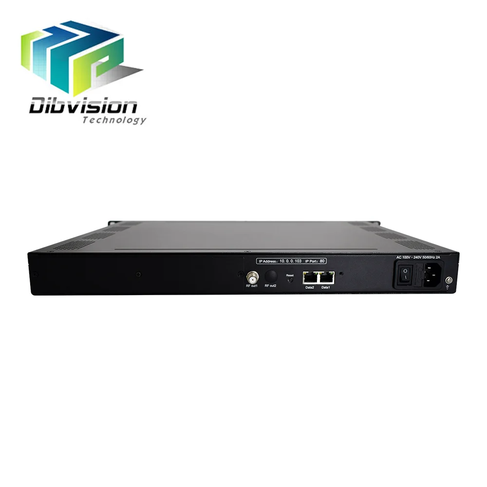 

High quality digital modulator isdb-t dvb-t with 6 output channels