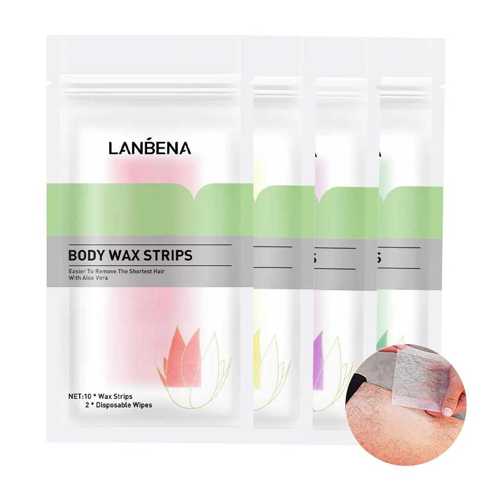 

LANBENA wax strips waxing paper strip strip wax, White