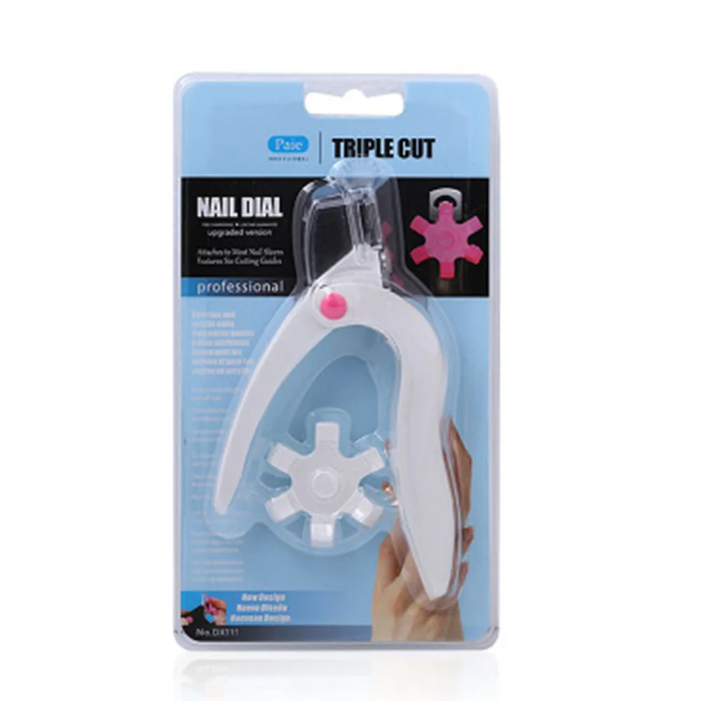 

10 options profession French artificial french nail cutter for nail tips, Pink,black,red,white,blue,etc