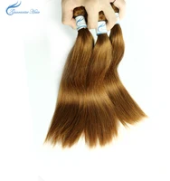 

Guarantee hair unprocessed virgin human hair color hair straight with full ends 33#