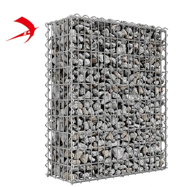 

Hot sale galvanized gabion stone cages/gabion retaining wall/welded mesh 2x1m/3x1m/4x1m/5x1m/6x1m by ISO factory