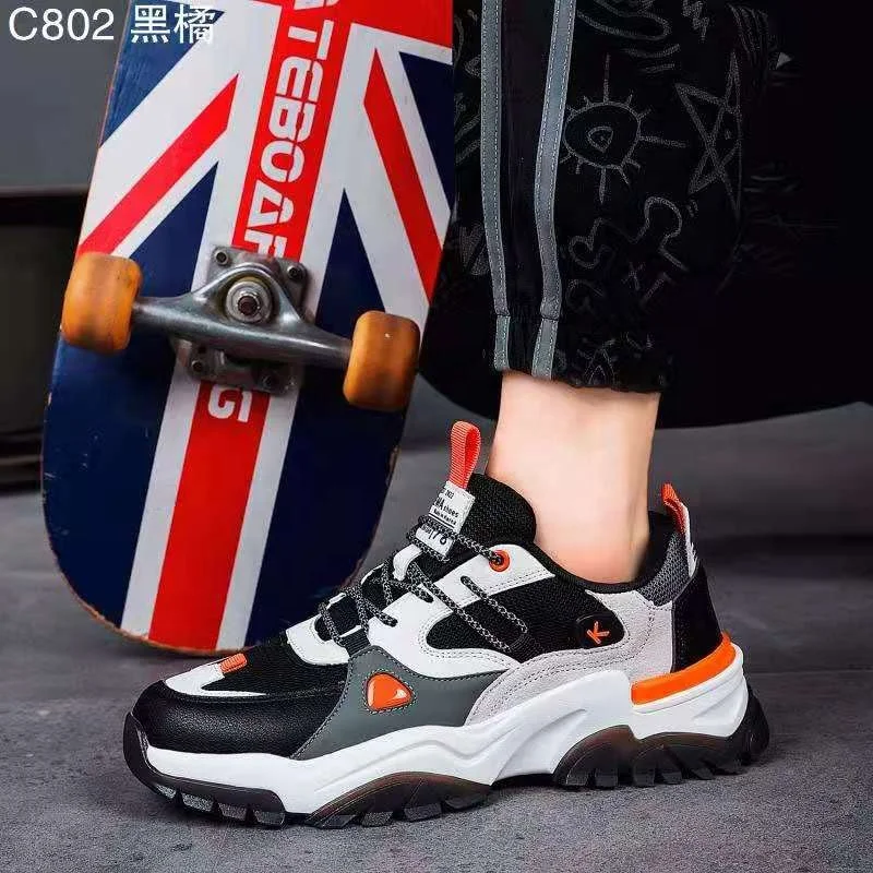 

Plus Size 39-45 Breathable Womens Knit Men Shoes Running Trainers Black Custom Shoes Fabric Ankle Boots Sock Sneakers