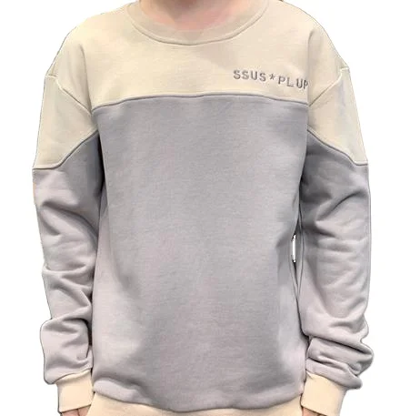 

hot selling New trend men's sweater stitching casual sweater, Pic