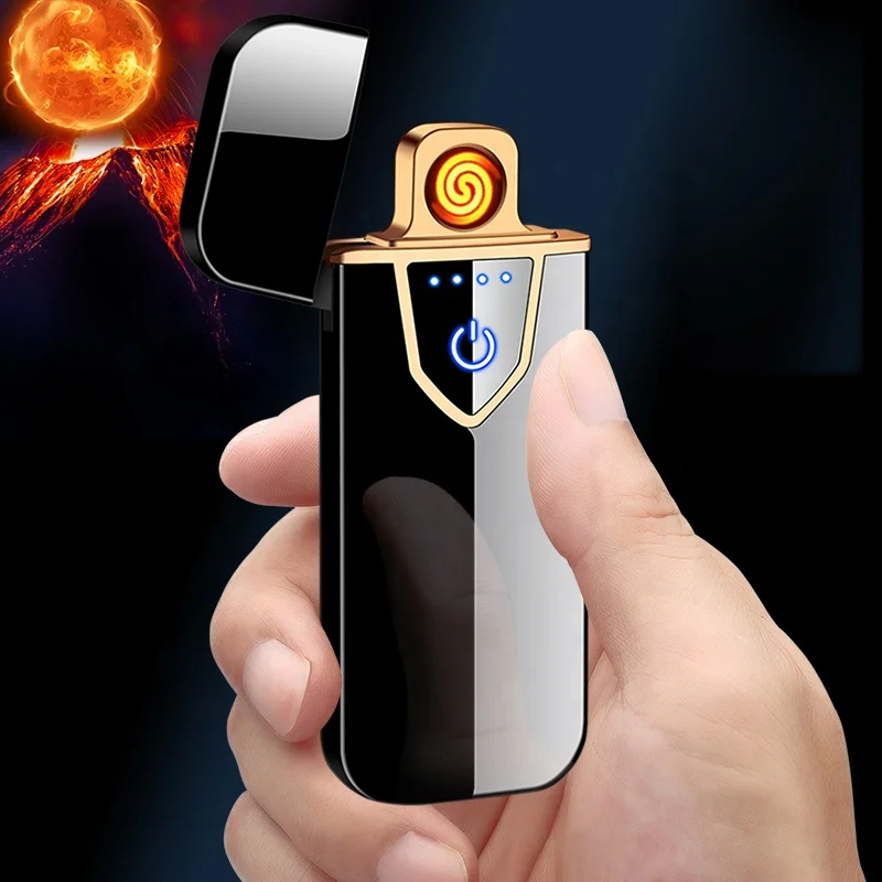 
New Design Outdoor Camping Charging Plasma Arc Pulse Electric USB Encendedor Cigar Lighter 