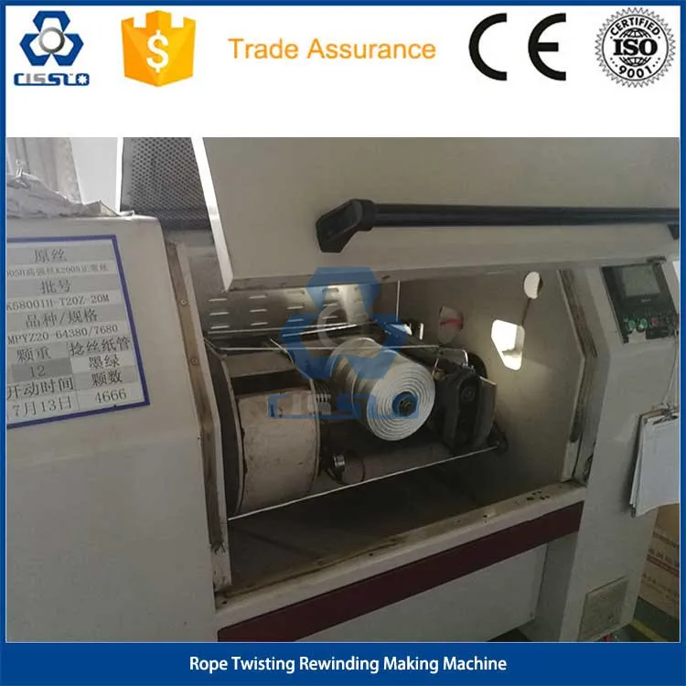 Monofilament Filament Rope Yarn Twister Winder Machine Buy Rope