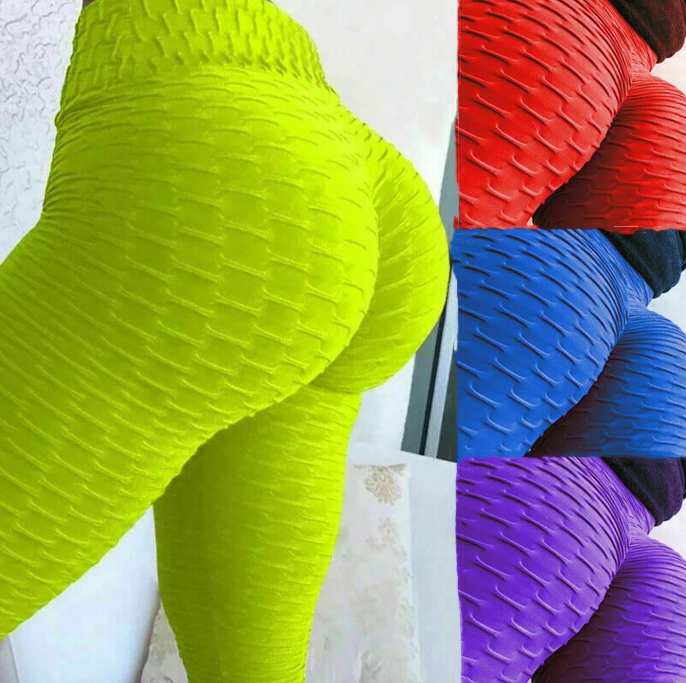 

Wholesale Plus Size Booty Yoga Pants Workout Yoga Pants Leggings Anti Cellulite Scrunch Butt Leggings Sexy Peach Buttock