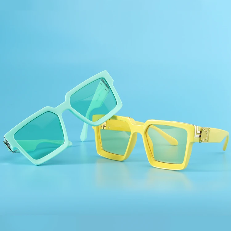 

Kenbo Square Luxury Sunglasses Thick Women Brand Designer Lady Oversized Sunglasses Candy Color Big Frame Ins Sun Glasses